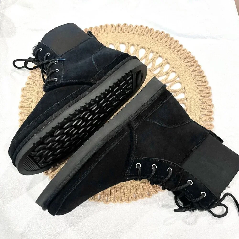 NWOT Koolaburra UGG Black Boot Size 11 Advay Tall Suede
